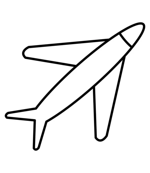 Airplane icon image — Stock Vector