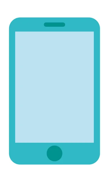 Icône bleue smartphone — Image vectorielle
