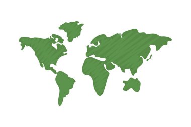 dünya haritası simgesi