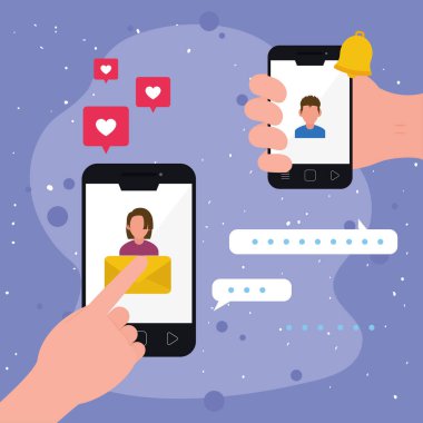 İnsanlarla sohbet eden akıllı telefon