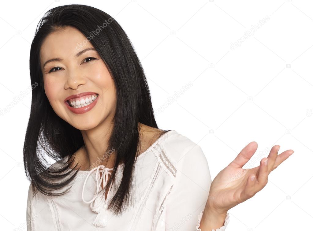 happy asian woman Hd thick pussy