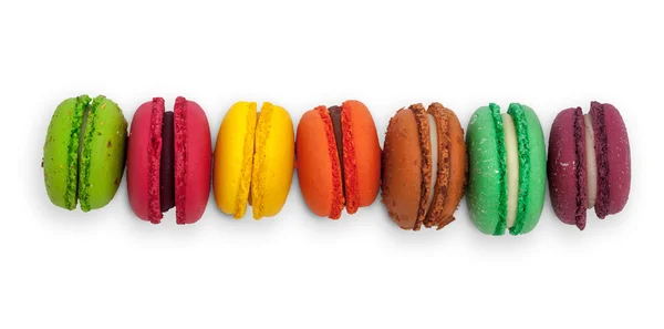 Collection Of Colorful Macarons — Stock Photo, Image