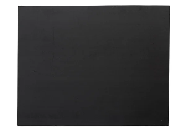 Cartone nero isolato su bianco — Foto Stock