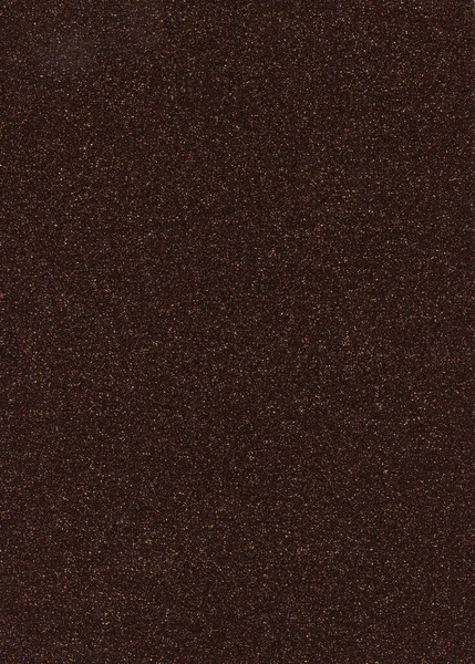 Dark Brown Glitter Texture Surface Colorful Speckles — Photo