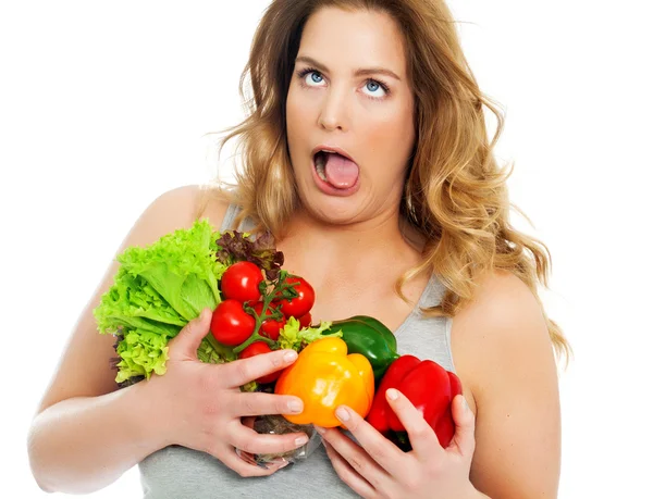 Mein gesundes Gemüse — Stockfoto
