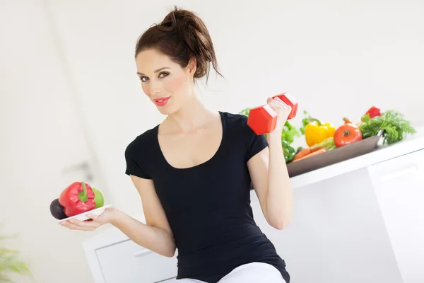 Propaganda de estilo de vida saludable — Foto de Stock