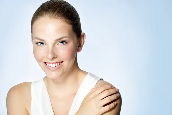 Natürliche Frau — Stockfoto