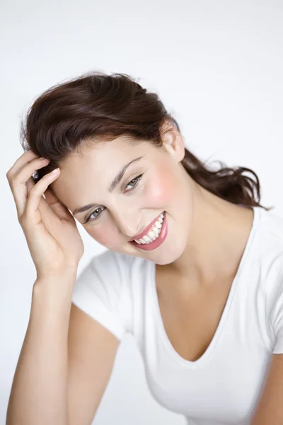 Happy Young Woman — Stock Photo, Image