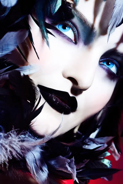 Goth Beauty — Stock Photo, Image