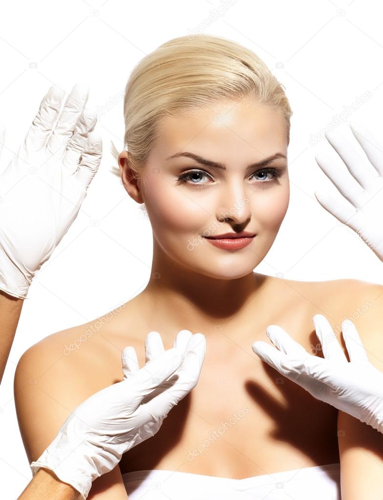 Woman Getting Injectables