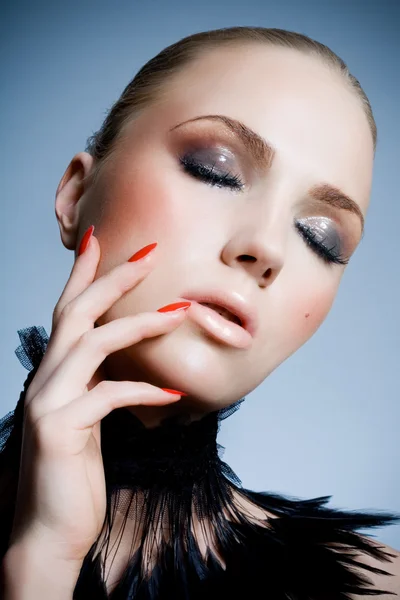 Goth Beauty — Stock Photo, Image