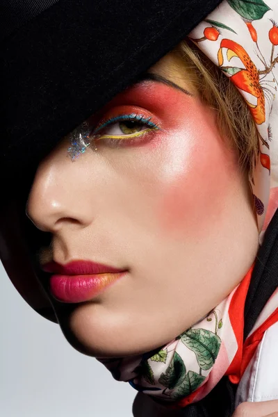 Colorful Make-Up — Stock Photo, Image