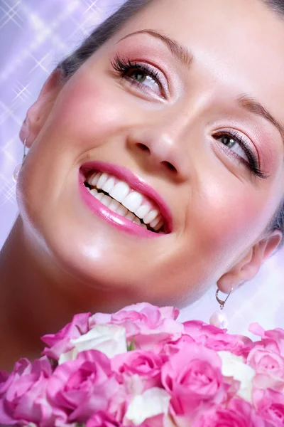Shiny Happy Bride — Stockfoto
