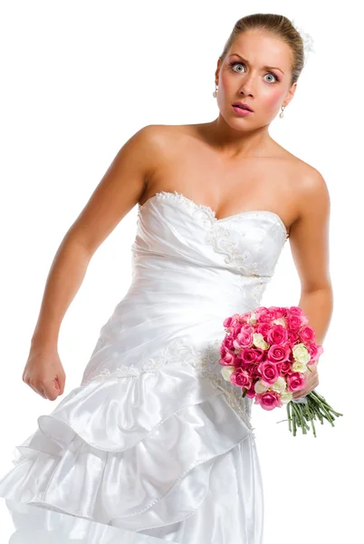 Angry Bride Stock Picture