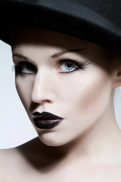 Goth Beauty — Stock Photo, Image