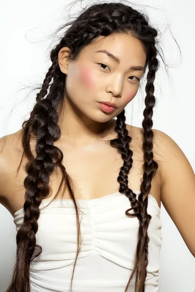 Asiatiska modellen — Stock fotografie