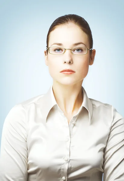 Woman Wearing Glasses — Stock Photo, Image