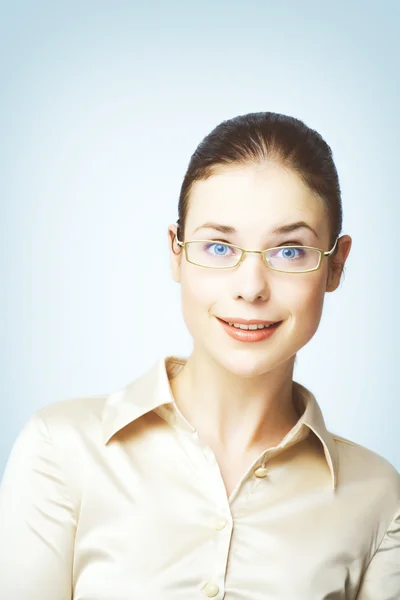 Woman Wearing Glasses — Stock Photo, Image