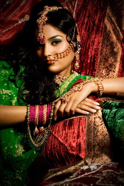 Indiska skönhet — Stockfoto