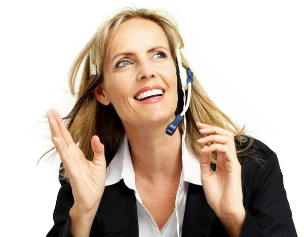 Customer Support Worker — Stock Photo, Image