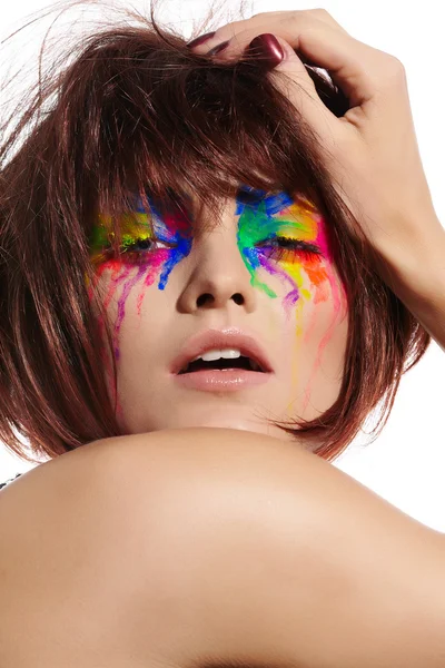 Colorful Make Up — Stock Photo, Image