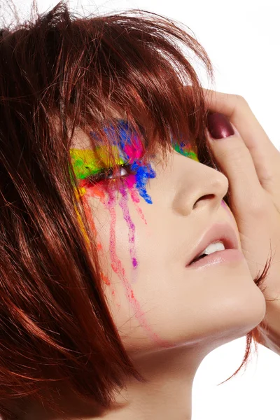 Colorful Make Up — Stock Photo, Image