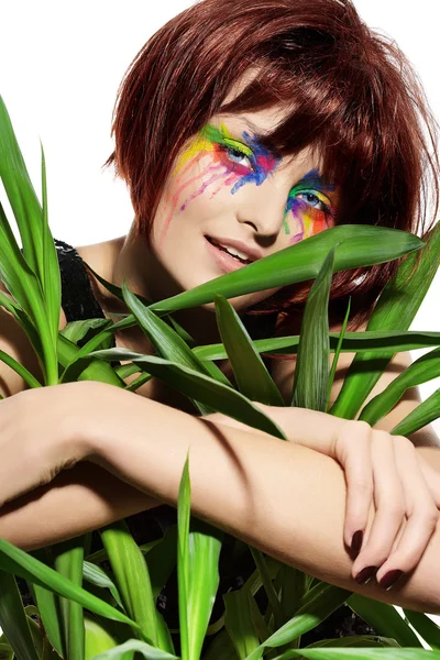 Colorful Make Up — Stock Photo, Image