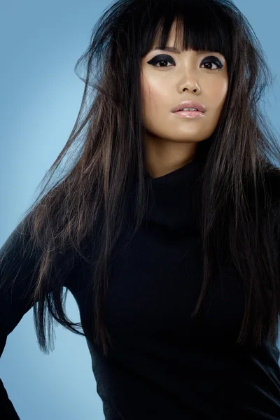 Asijská modelka — Stock fotografie