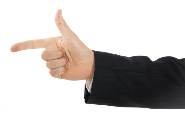Showing Two Fingers — Stock Photo, Image