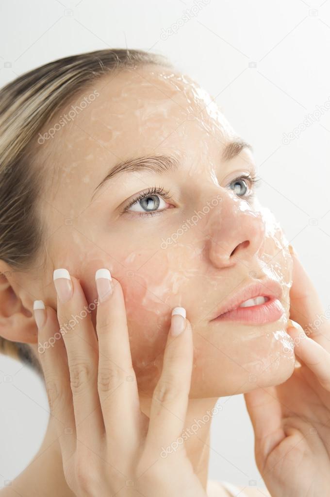 Woman Gel Mask Stock Photo by ©iconogenic 71253999