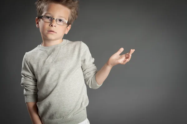 Elegant Boy In Studio — Stock Photo, Image