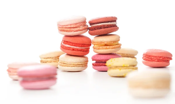 Hermosos macarons — Foto de Stock