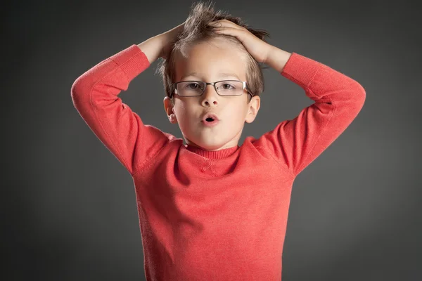 Five Year Old Boy — Stock Photo, Image