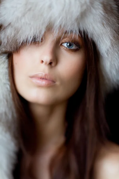 Krásné zimní móda — Stock fotografie