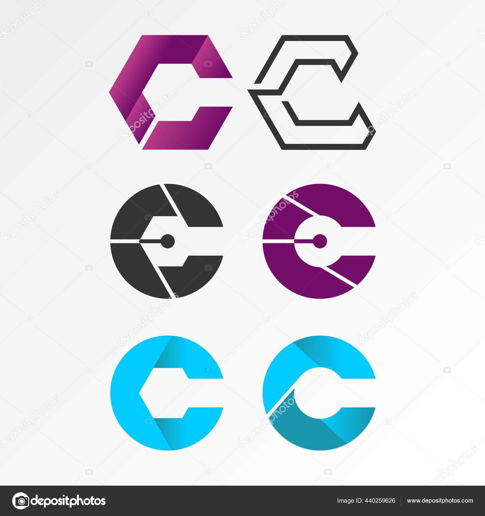 Some Designs Letter Different Variations Vector Image By C Ags Biyan Yahoo Com Vector Stock 440259626