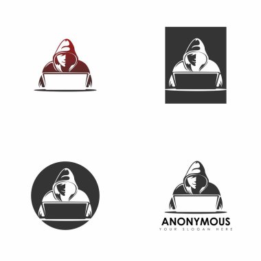 Minyatür ekran görüntü grafik logosu tasarımının arkasındaki casus soyut konsept vektör stoku. İnternet, hacker ya da teknolojiyle ilgili bir sembol olarak kullanılabilir