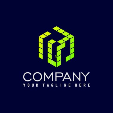 3D Kutu benzersiz ve çekici Image grafik logo tasarımı soyut konsept vektör stoğu gibi görünüyor. Yaratıcılıkla ilgili sembol olarak kullanılabilir.