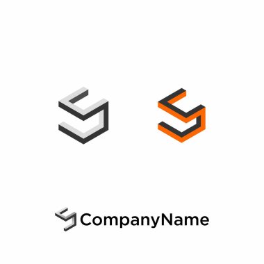 Altıncı çizgi Resim grafik simgesi logo tasarımı soyut konsept vektör stoğundaki harf 5 veya S yazı tipi. Baş harf ya da sayıyla ilişkili bir sembol olarak kullanılabilir.