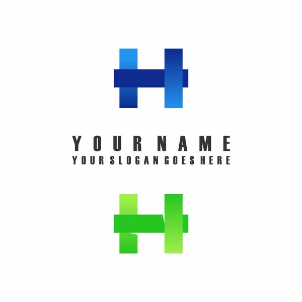 Simple Unique Letter Word Attractive Font Image Graphic Icon Logo —  Vetores de Stock
