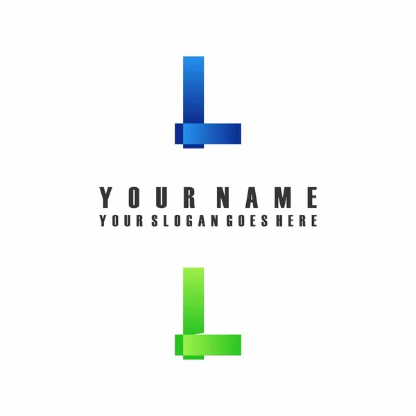 Simple Unique Letter Word Attractive Font Image Graphic Icon Logo — ストックベクタ
