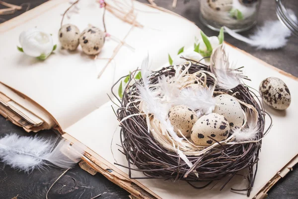 Easter eggs decoration — Stock Photo, Image