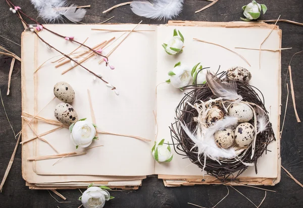 Прикраси пасхальних яєць — стокове фото