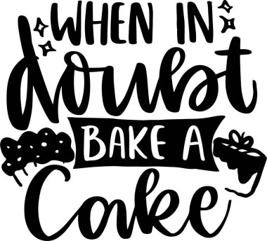 Motive edici, ilham verici alıntılar. Poster ve T-Shirt Tasarımı için Mutfak Mektupları Pişirme 