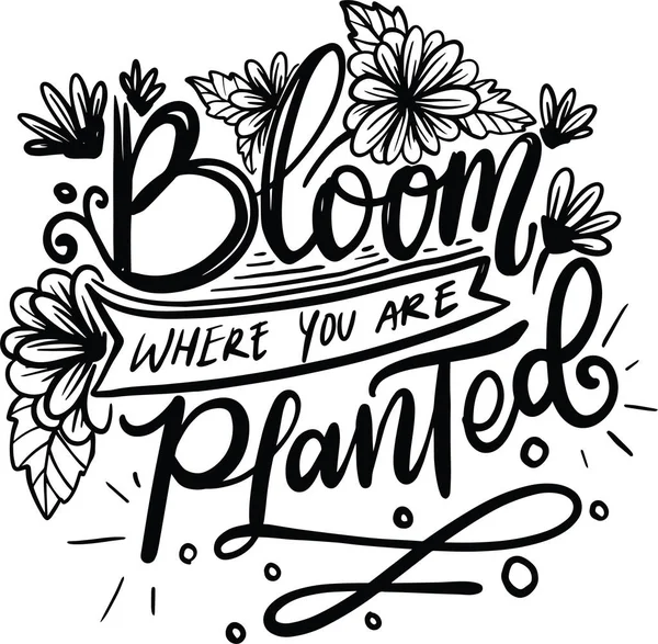 Gardening Lettering Typography Quotes Illustration for Printable Poster and T-Shirt Design. Motivational Inspirational Quotes.