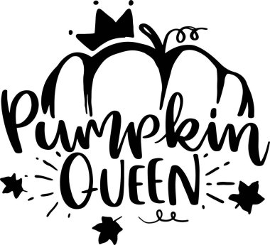 Pumkin Lettering Typography Printable Poster ve T-Shirt Tasarımı için Alıntı Yapılandırması. Motivasyonel İlham Alıntıları.