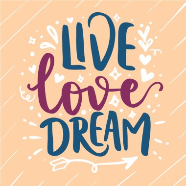 Rüya Motivasyonlu Yazdırılabilir Poster Sabıka Etiketi Tişört Tasarımı