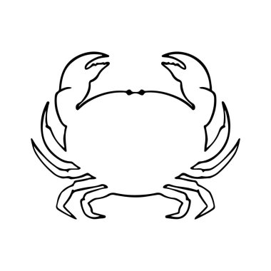 Ocean Animals Coloring Page. Sea animal underwater illustration black and white aquatic marine animal design