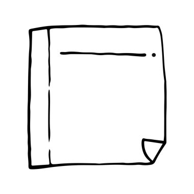 Defterler el çizimi taslak seti. Çizgili ya da noktalı kağıt, boş koleksiyon. Defterler hatırlatma, hafıza çizim sayfaları. Not kağıdı klipsi. El çizimi Kağıt Notlar ve Kırtasiye Elementleri. İğne ve raptiyeli kağıt kağıtlar..