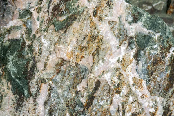 Närbild Naturlig Granit Sten Som Abstrakt Bakgrund — Stockfoto