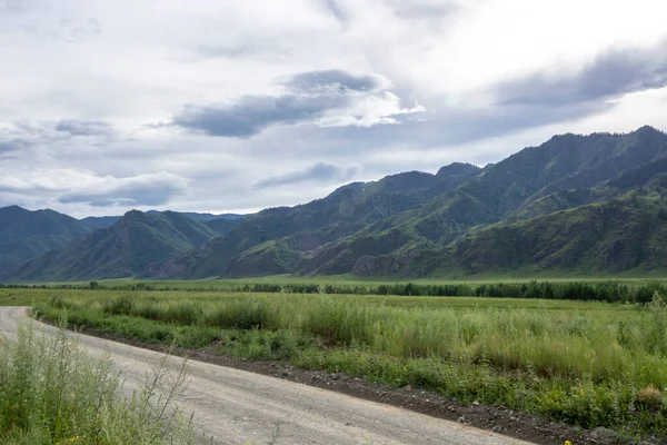 Gorny Altai Rusland Hoge Bergen Onverharde Wegen Zijn Harde Schoonheid — Stockfoto